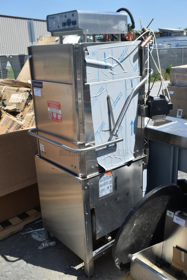 BRAND NEW SCRATCH AND DENT! 2019 Jackson TEMPSTAR HH-E Stainless Steel Commercial Straight Pass Through Dishwasher. 208/230 Volts, 1 Phase. - Image 2 of 8