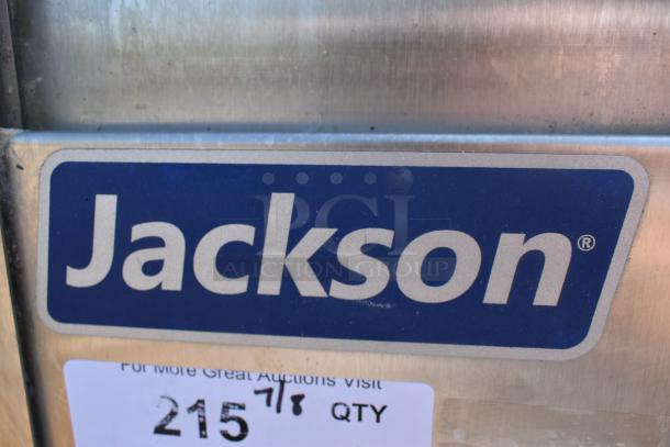BRAND NEW SCRATCH AND DENT! 2019 Jackson TEMPSTAR HH-E Stainless Steel Commercial Straight Pass Through Dishwasher. 208/230 Volts, 1 Phase. - Image 3 of 8