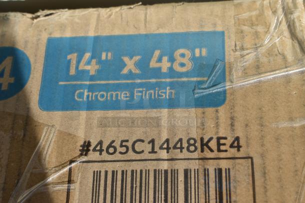 6 BRAND NEW SCRATCH AND DENT! Items Including Wire Shelving Unit, Wooden Tabletop and Work Table. See Details for More Information. 6 Times Your Bid! - Image 4 of 6