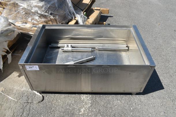 BRAND NEW SCRATCH AND DENT! Advance Tabco PRPT-2442 Prestige Series Pass-Through Ice Bin - 24" x 42" - Image 1 of 5