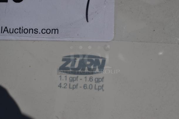 BRAND NEW SCRATCH AND DENT! Zurn Toilet w/ Water Closet Flush Valve. No Tank. - Image 5 of 5