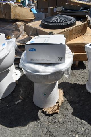 BRAND NEW SCRATCH AND DENT! Zurn Toilet w/ Water Closet Flush Valve. No Tank.