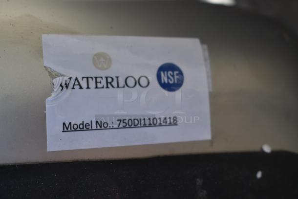 BRAND NEW SCRATCH AND DENT! Waterloo 750DI1101418 10" x 14" x 10" 18 Gauge Stainless Steel One Compartment Drop-In Sink - Image 5 of 5