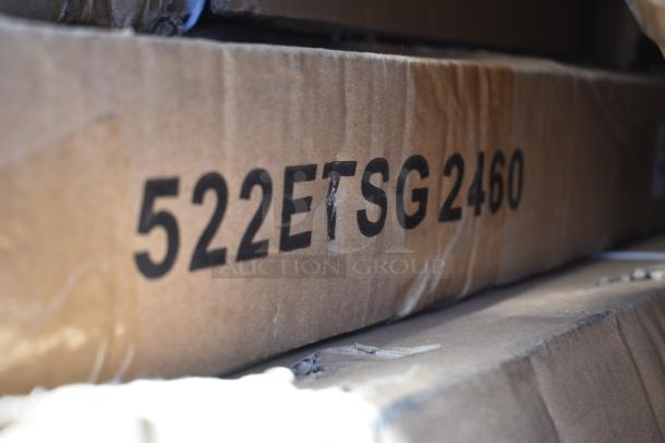 9 BRAND NEW SCRATCH AND DENT! Items Including 522ETSG3060 Steelton 30" x 60" 18 Gauge 430 Stainless Steel Work Table with Undershelf and Casters, 600ESS3048S Regency Spec Line 30" x 48" 14-Gauge Stainless Steel Equipment Stand With Stainless Steel Undershelf, 522ETSG2460 Steelton 24" x 60" 18 Gauge 430 Stainless Steel Work Table with Undershelf and 2" Rear Upturn, 600WS1560 Regency 18 Gauge Stainless Steel 15" x 60" Solid Wall Shelf, 109RACKECON Steelton 20 Pan End Load Bun / Sheet Pan Rack - Unassembled, 600TSB3648S Regency 36" x 48" 16 Gauge Stainless Steel Commercial Work Table with 4" Backsplash and Undershelf, 600T1872G Regency 18" x 72" 18-Gauge 304 Stainless Steel Commercial Work Table with Galvanized Legs and Undershelf. 9 Times Your Bid! - Image 6 of 10