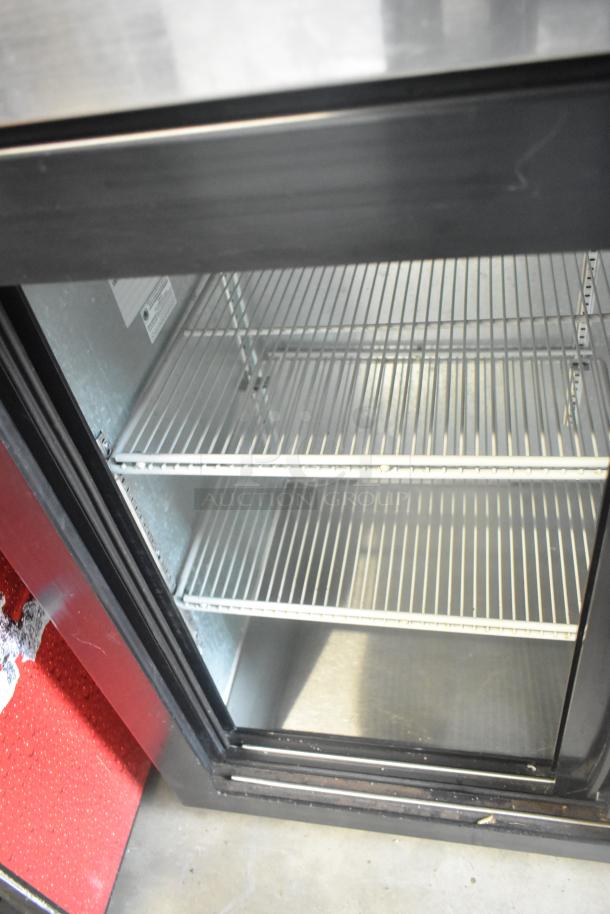 Beverage Air BB72HC-1-GS-B-27 Metal Commercial 3 Door Back Bar Cooler Merchandiser. Left Door Does Not Stay Closed. 115 Volts, 1 Phase. - Image 4 of 8