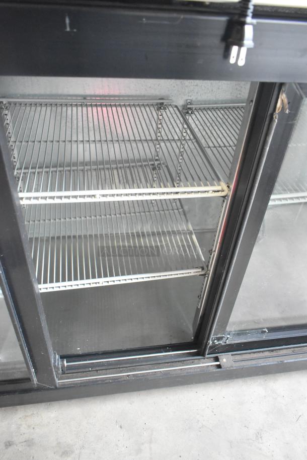 Beverage Air BB72HC-1-GS-B-27 Metal Commercial 3 Door Back Bar Cooler Merchandiser. Left Door Does Not Stay Closed. 115 Volts, 1 Phase. - Image 5 of 8