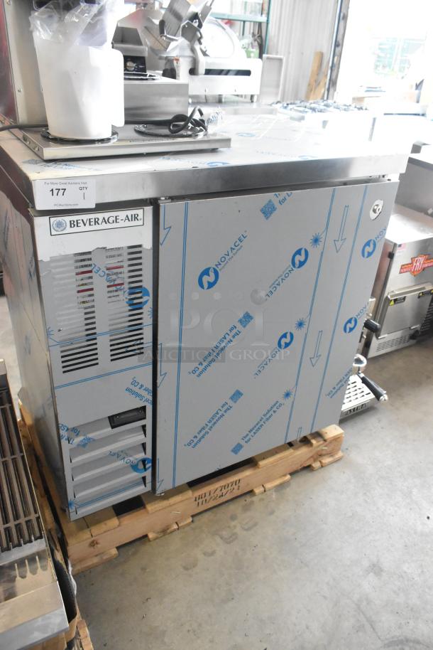 Beverage Air BB36HC-1-S-27-ALT Stainless Steel Commercial Single Door Undercounter Cooler. 115 Volts, 1 Phase. - Image 3 of 6