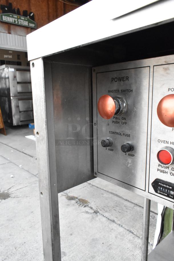 BE&SCO Stainless Steel Commercial Floor Style Natural Gas Powered Flour Tortilla Press / Oven Combo Machine. Appears to Be Model Beta 900. Appears to be 240 Volts, 1 Phase. - Image 18 of 19