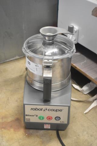 Brand new Robot Coupe Blixer 2 food processor, 120V, 1 Phase. Scratch and dent, tested and working with S blade.