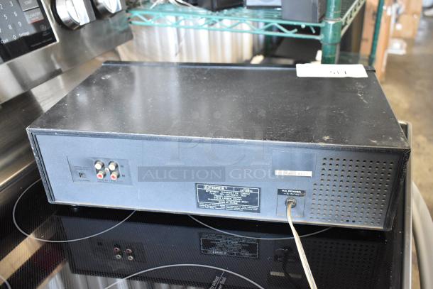 Vintage Fisher stereo cassette deck, model CR-5120, with RCA inputs, visible wear, and original labels.
