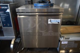 Avantco stainless steel refrigeration unit, clean condition, with visible Avantco logo.