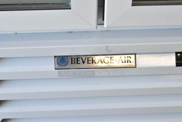 LIKE NEW! Beverage Air MMR44HC-1-W Metal Commercial 2 Door Reach In Cooler Merchandiser w/ Poly Coated Racks. 115 Volts, 1 Phase. - Image 13 of 17