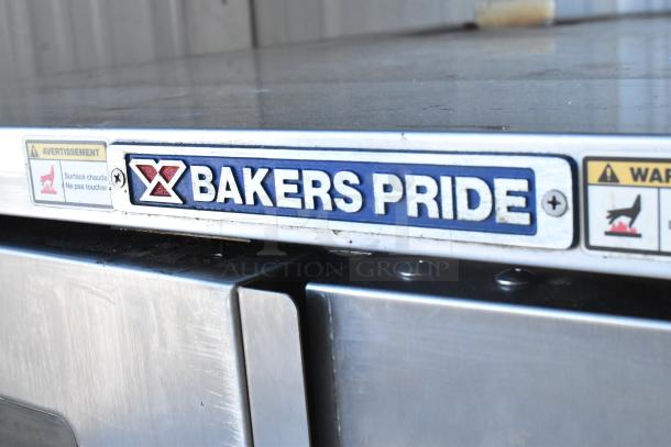 Bakers Pride Cyclone Stainless Steel Commercial Full Size Convection Oven w/ View Through Doors, Metal Oven Racks and Thermostatic Controls on Metal Legs. 208/240 Volts. - Image 13 of 15