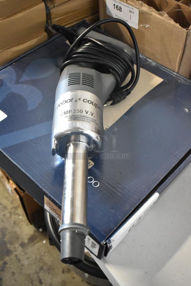 BRAND NEW SCRATCH AND DENT! Robot Coupe CMP 250 VV Compact 10" Variable Speed Immersion Blender - 1/2 HP. 120 Volts, 1 Phase. Tested and Working! - Image 14 of 17