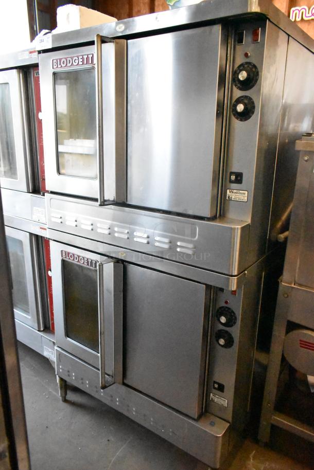 2 Blodgett Stainless Steel Commercial Gas Powered Full Size Convection Oven w/ View Through Door, Solid Door, Metal Oven Racks and Thermostatic Controls. 2 Times Your Bid! - Image 3 of 14
