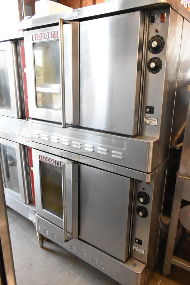 2 Blodgett Stainless Steel Commercial Gas Powered Full Size Convection Oven w/ View Through Door, Solid Door, Metal Oven Racks and Thermostatic Controls. 2 Times Your Bid! - Image 2 of 14