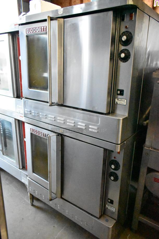 2 Blodgett Stainless Steel Commercial Gas Powered Full Size Convection Oven w/ View Through Door, Solid Door, Metal Oven Racks and Thermostatic Controls. 2 Times Your Bid! - Image 13 of 14