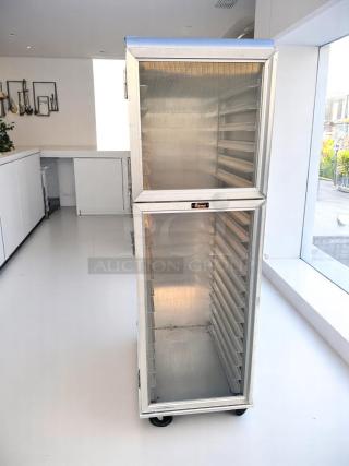 Excellent Condition – Lockwood CA72-RR18-S-L – Sheet Pan Rack Cabinet  – Holds 36 Pans – NSF Certified