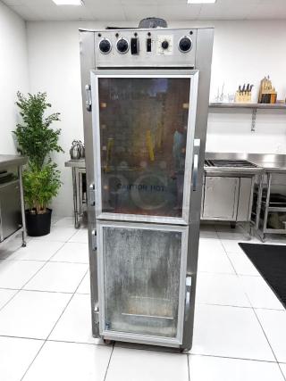 Awesome Condition – XOP-I – Double Glass Door Electric Holding Cabinet / Proofer – 110V – Fully Tested & Working!