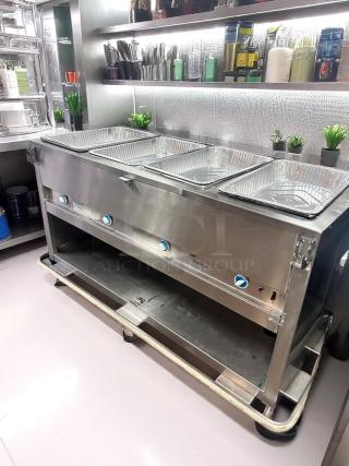 Awesome Condition – Duke Thurmaduke – 4-Pan Steam Table – 120V – Fully Tested & Working!