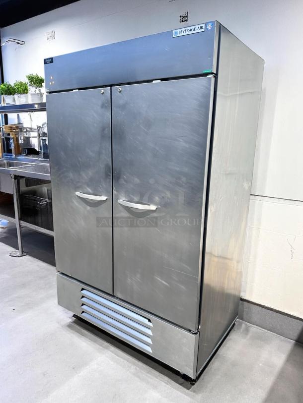 Awesome Condition – Beverage-Air HBR49-1-AVA-006 – Two Door – Reach-In Refrigerator – 115V – Fully Tested & Working! - Image 2 of 11