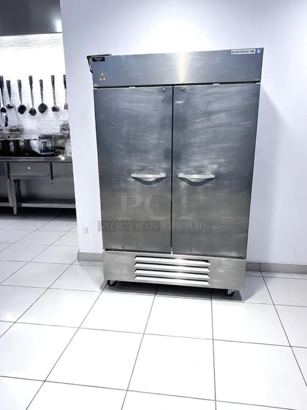 Awesome Condition – Beverage-Air HBR49-1-AVA-006 – Two Door – Reach-In Refrigerator – 115V – Fully Tested & Working! - Image 5 of 11