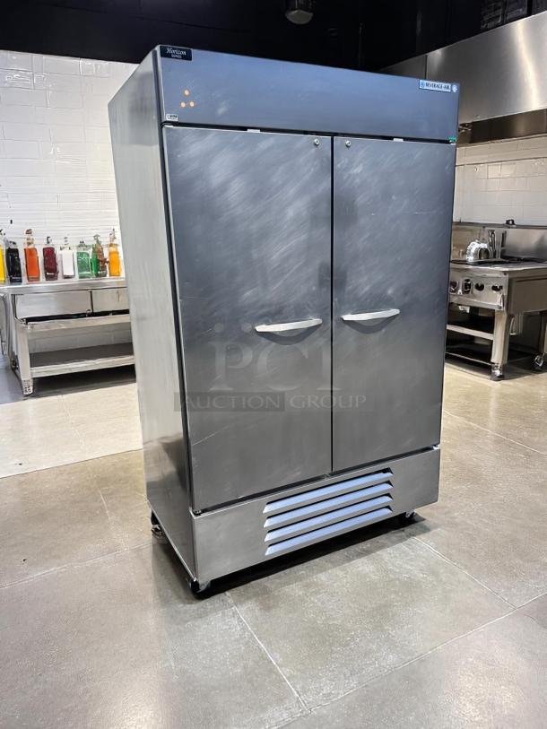 Awesome Condition – Beverage-Air HBR49-1-AVA-006 – Two Door – Reach-In Refrigerator – 115V – Fully Tested & Working! - Image 6 of 11