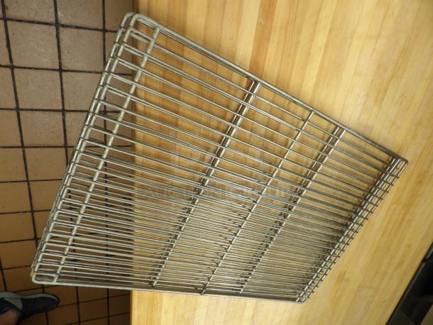 Chrome Plated Footed Wire Icing Rack / Cooling Rack for Full Size Sheet 4 x bid, - Image 2 of 3