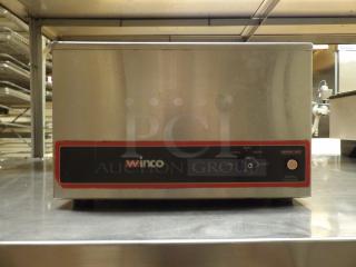 Winco Stainless Steel Commercial Countertop Food Warmer. 120 Volts, 1 Phase. Tested