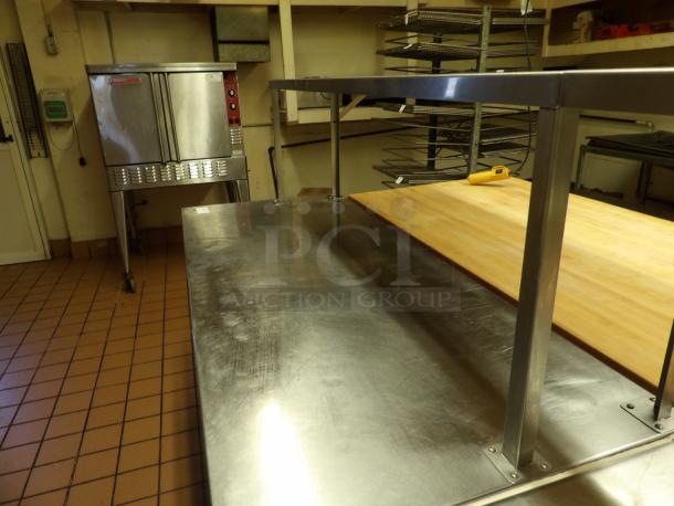 Stainless Steel Table with Lower and Upper Shelf - Image 4 of 5