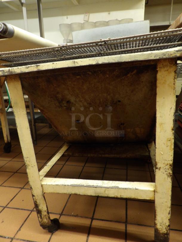 Stand Table for loading Frying Mesh Screen - Image 1 of 2
