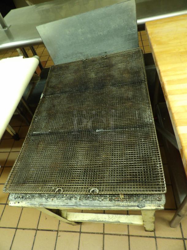 Stand Table for loading Frying Mesh Screen - Image 2 of 2
