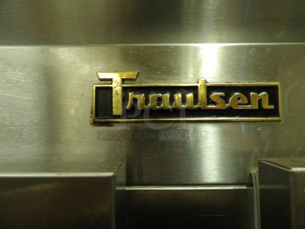 Traulsen G22010 Stainless Steel Commercial 2 Door Reach In Cooler on Commercial Casters. 115 Volts, 1 Phase. Tested and Working! - Image 2 of 5