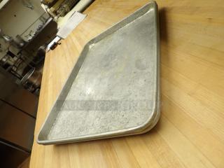 1/2 Sheet Pan Aluminum, 2 trays, 
2 x your bid