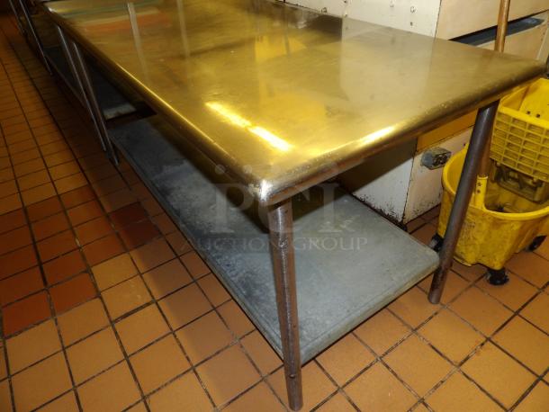 Stainless Steel Table with lower shelf - Image 3 of 3