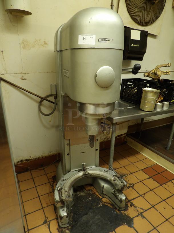 Hobart M802 Metal Commercial Floor Style 80 Quart Planetary Dough Mixer. 208 Volts, 3 Phase.
Powered on and working! - Image 3 of 4