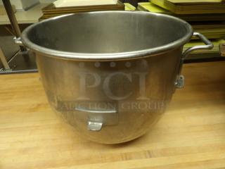 Stainless Steel Hobart 80 Quart Mixing Bowl