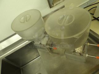 Edhard Filling Unit, 6 Quart hopper
2 x Bid