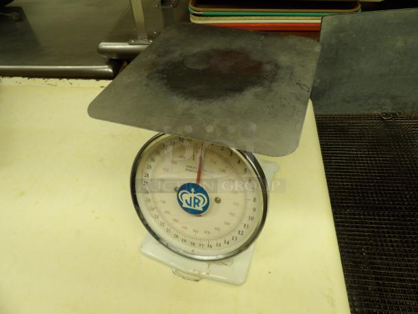 JR Stainless Steel Food Portion scale model T7962207 Scale 35-ounce capacity - Image 1 of 2