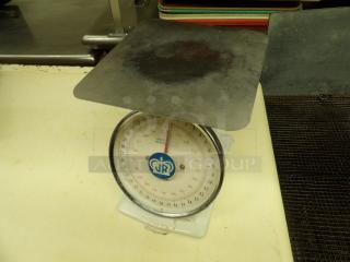 JR Stainless Steel Food Portion scale model T7962207 Scale 35-ounce capacity