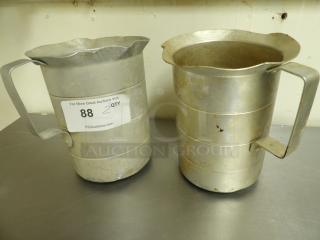 4 Quart Aluminum Water Pitcher
both for same money