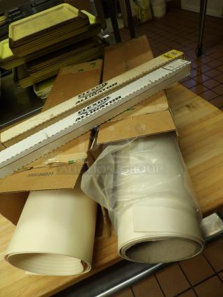 Moline Table, Repair Conveyor Top and Bottom with alligator Clips