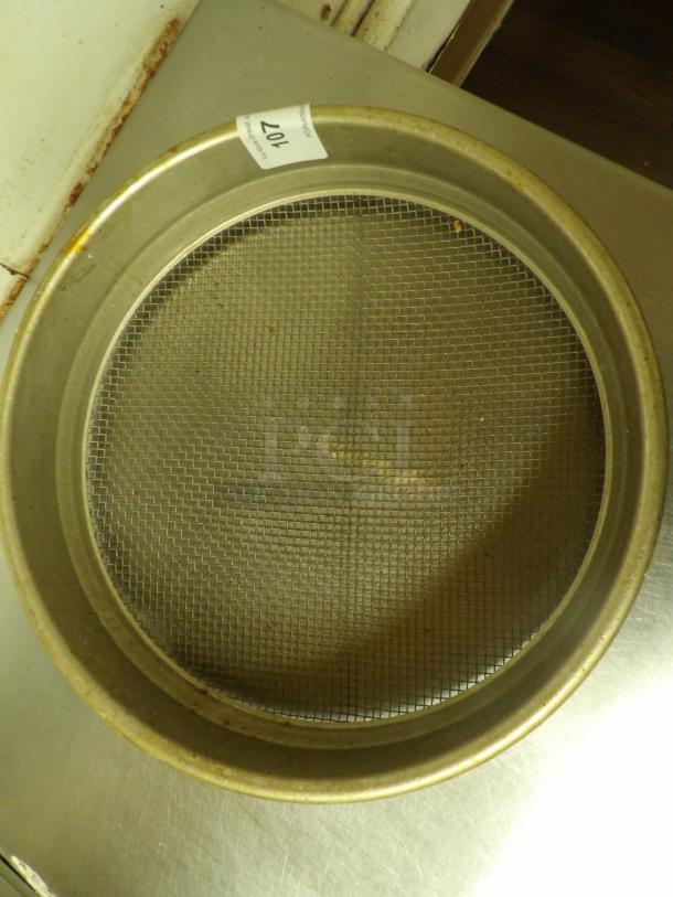 16" Stainless Steel Sieve x 4 inch - Image 2 of 2