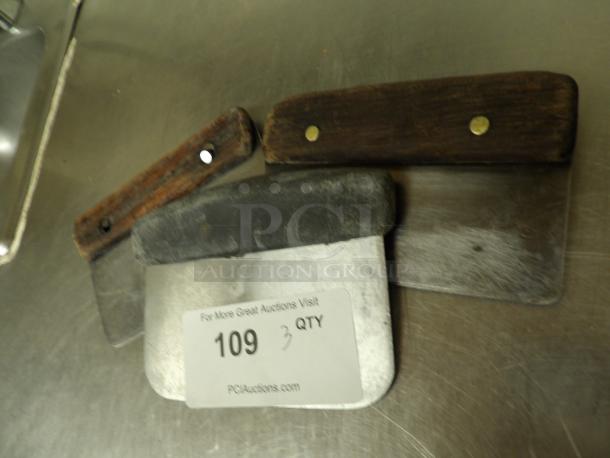 Traditional 6" x 4 5/8" High Carbon Stainless Steel Dough Cutter / Bench Scraper with Rosewood Handle
all for same money - Image 3 of 3