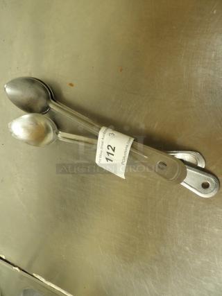 Metal Spoons Long Handle, 3 total