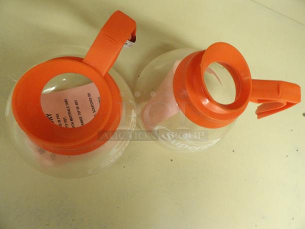 64 oz. Glass Coffee Decanter with Orange Handle by Avantco
2 x Bid - Image 2 of 2