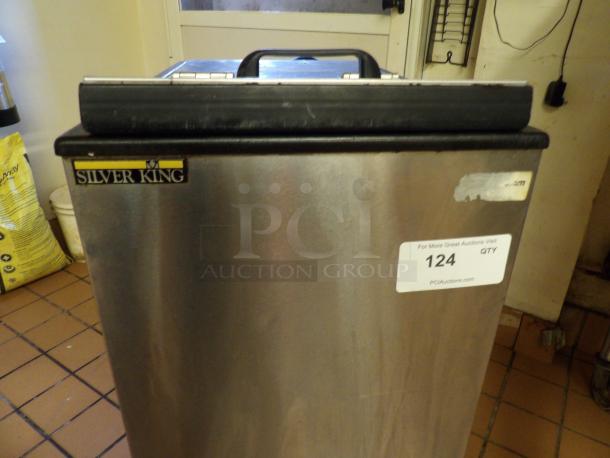 Silver King SKFS2/C2 Stainless Steel Commercial Mobile Ice Cream Dipping Cabinet on Commercial Casters. Tested and Working! - Image 2 of 6