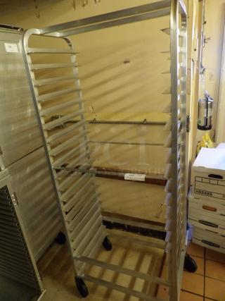 Full Size Sheet Pan Storage Rack on casters,
