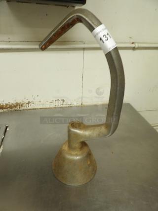 Hobart 40 quart Dough mixing hook - Item #1190797