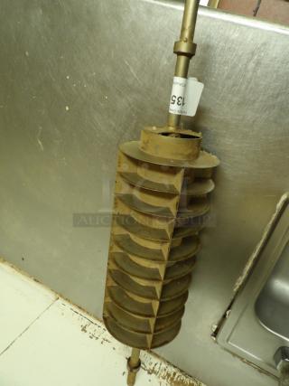 Dough Cutter for Moline Table 
Doughnut Bar or Long John Cutter - Item #1190801